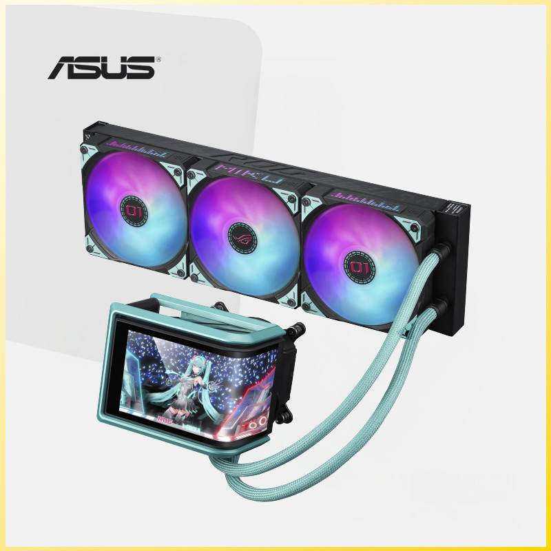 REFRIGERACION LIQUIDA ASUS ROG RYUO IV 360 ARGB EDICI&Oacute;N HATSUNE MIKU