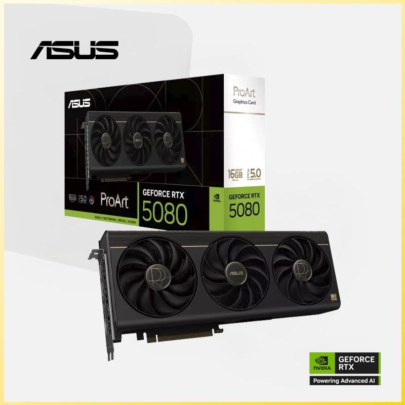 TARJETA DE VIDEO NVIDIA RTX 5080 ASUS PRO ART 16GB GDDR7