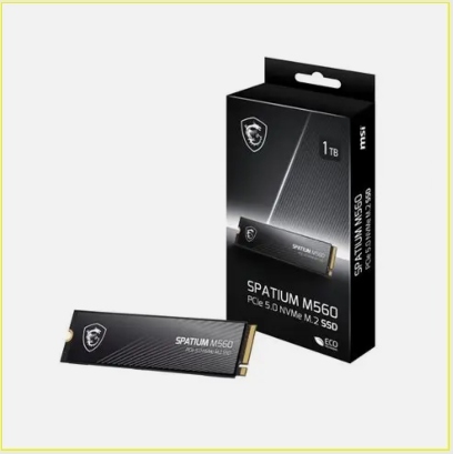 ALMACENAMIENTO MSI SPATIUM M560, 1TB M.2 PCIe 5.0 NVMe