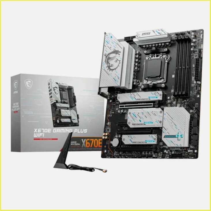 PLACA MADRE MSI X670E GAMING PLUS WIFI ATX D5