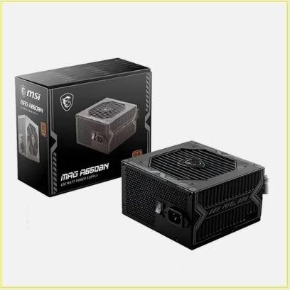 FUENTE DE PODER MSI MAG A650BN 650W 80+ BRONZE
