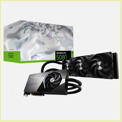 TARJETA DE VIDEO MSI GAMING RTX 5080 16G SUPRIM LIQUID
