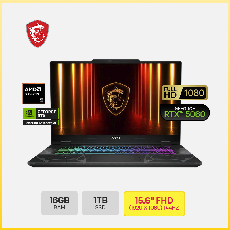 MSI Cyborg A15 AI B2HWFKG-006US Gaming AMD Ryzen 9 270