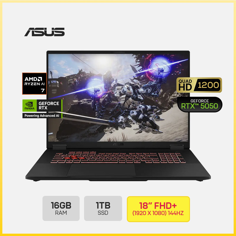 ASUS TUF Gaming A18 FA808UH-RS74 AMD Ryzen 7 260