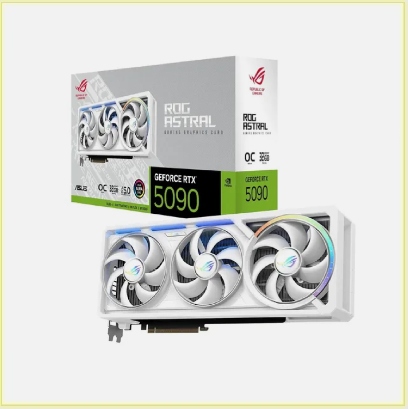 TARJETA DE VIDEO NVIDIA GEFORCE ASUS ROG ASTRAL RTX 5090 32GB GDDR7 WHITE EDITION