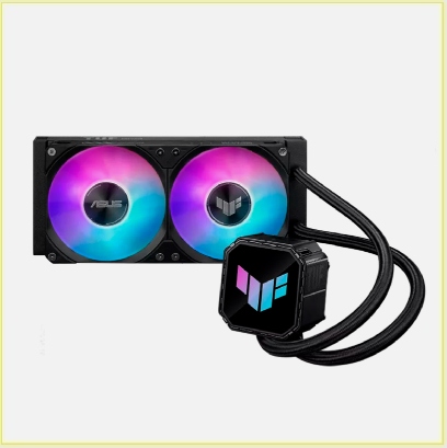 COOLER DE CPU ASUS TUF GAMING LC III 240 ARGB 2*120MM AURA SUNC INTEL AMD TUF-GAMING-LC-III-240-ARGB