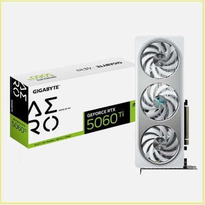 TARJETA DE VIDEO GIGABYTE RTX 5060 AERO OC 8GB GDDR7