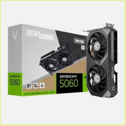 VGA ZOTAC GAMING GEFORCE RTX 5060 8GB GDDR7 TWIN EDGE OC