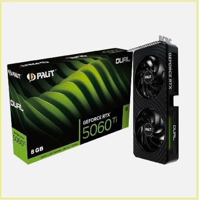 TARJETA DE VIDEO NVIDIA RTX 5060TI 8GB PALIT DUAL 8GB GDDR7