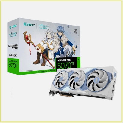 TARJETA DE VIDEO MSI FRIEREN EDITION RTX 5070 TI 16GB GDDR7 OC