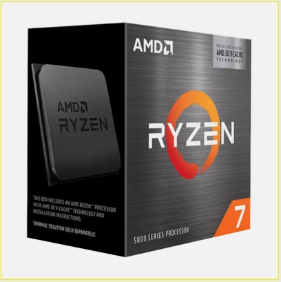 PROCESADOR AMD RYZEN 7 5800X3D 3.40GHZ HASTA 4.50GHZ 96MB 8 CORE AM4