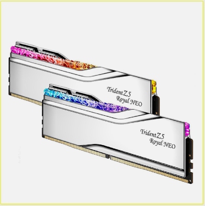 MEMORIA 96GB(48GBx2) DDR5 G.SKILL TRIDENT Z5 ROYAL SILVER RGV AMD EXPONUS 6000MHZ