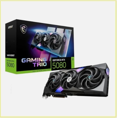 TARJETA DE VIDEO RTX 5080 MSI GAMING TRIO 16GB GDDR7
