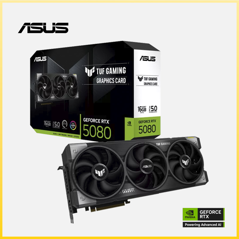TARJETA DE VIDEO RTX 5080 ASUS TUF 16GB GDDR7