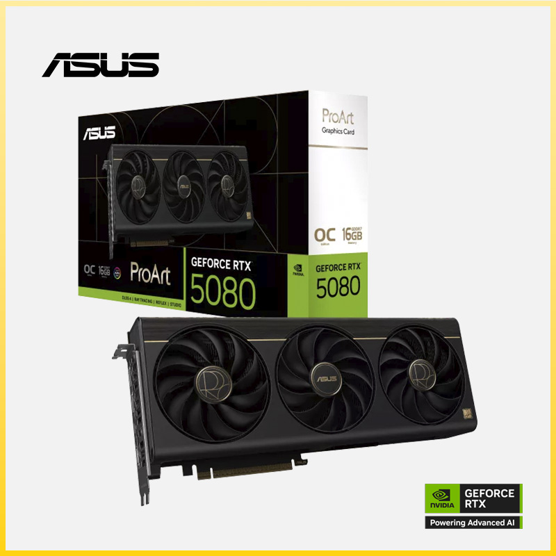 TARJETA DE VIDEO RTX 5080 ASUS PRO ART 16GB GDDR7